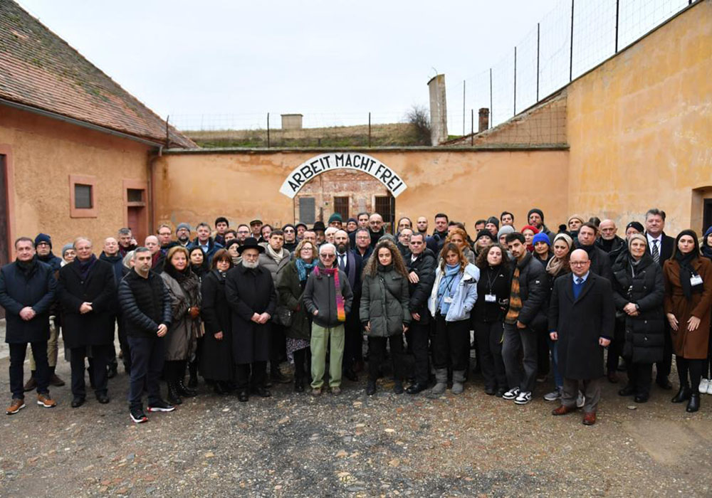 Herdenking Theresienstadt
