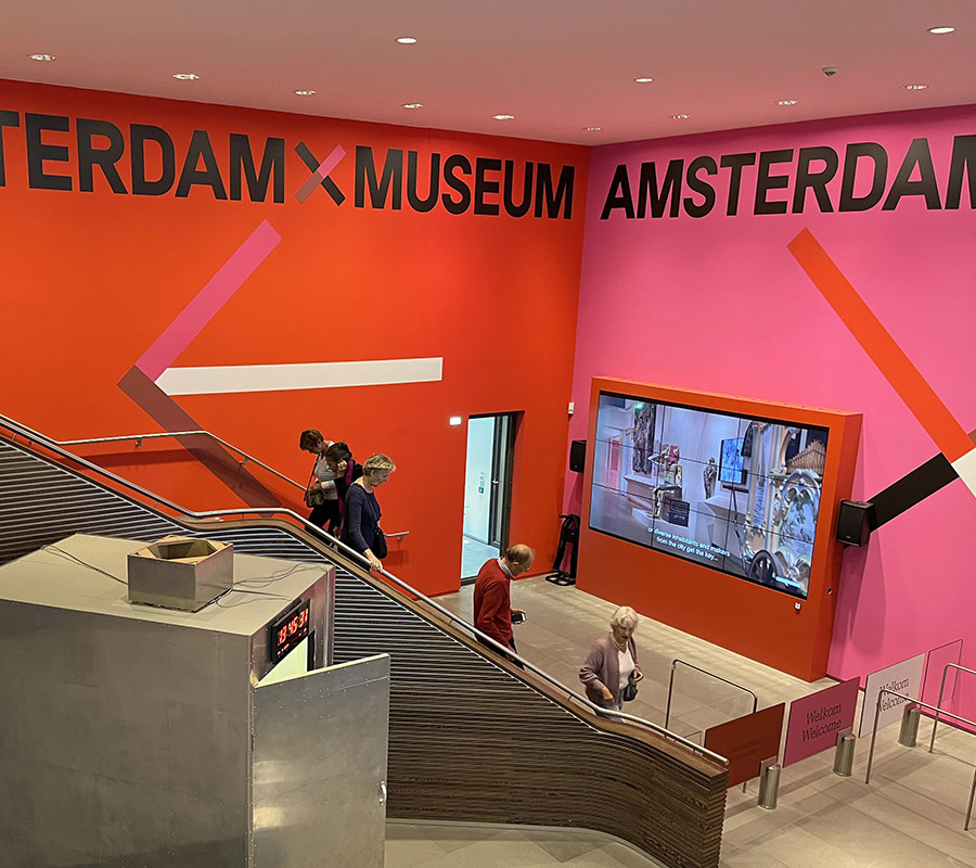 Amsterdam Museum, ingang