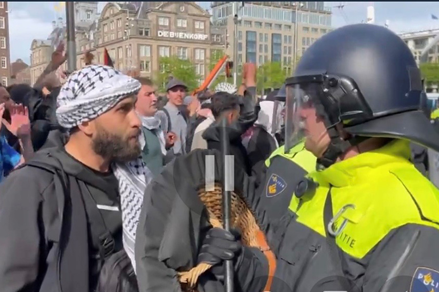 Agressie op de Dam