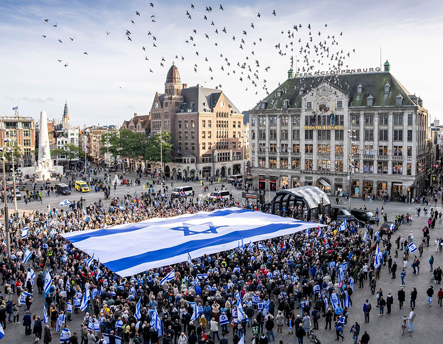 Manifestatie Dam 7 oktober